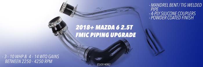 Intercooler Piping Upgrade | 2018+ Mazda6, CX-5, CX-9 2.5T